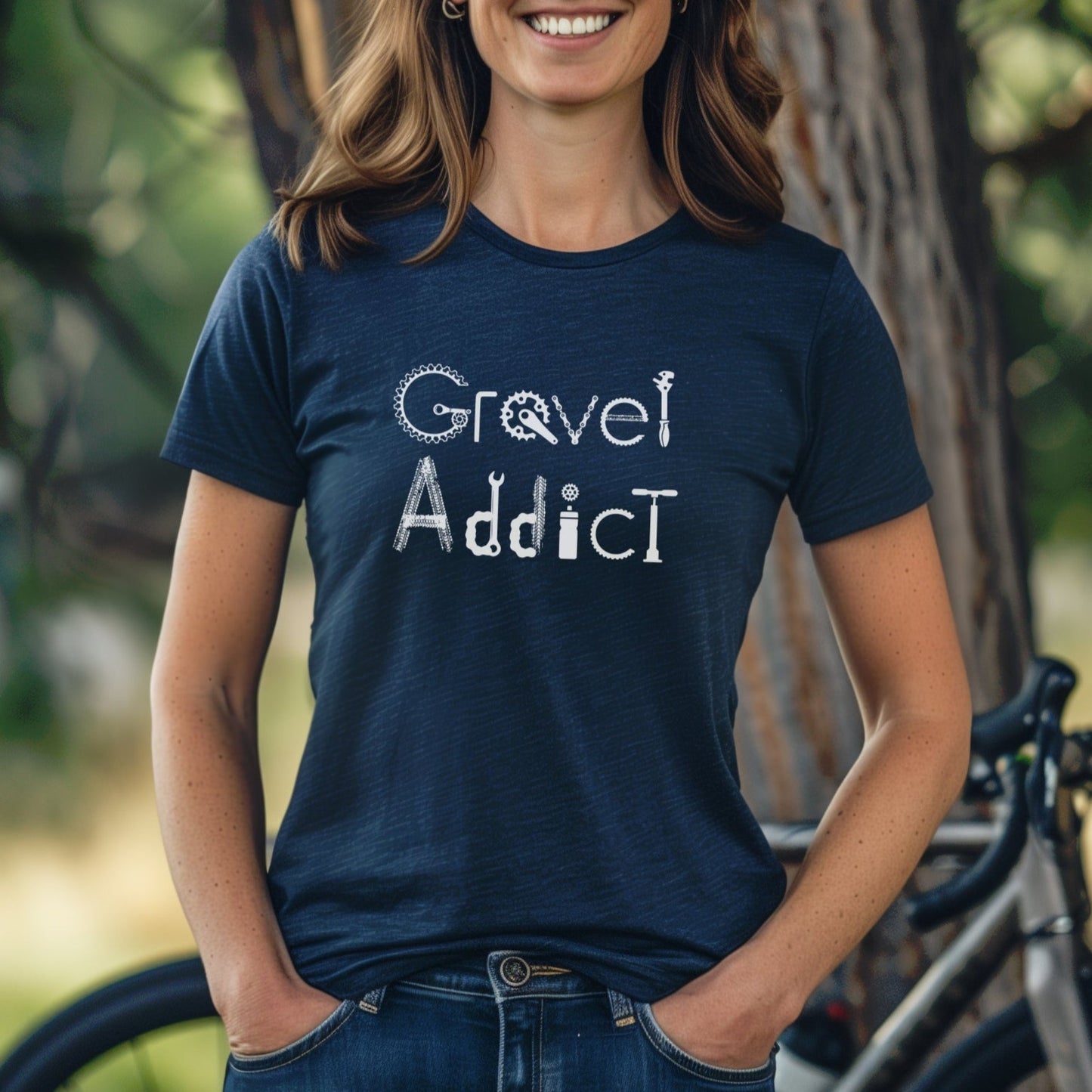 Gravel Addict Tee