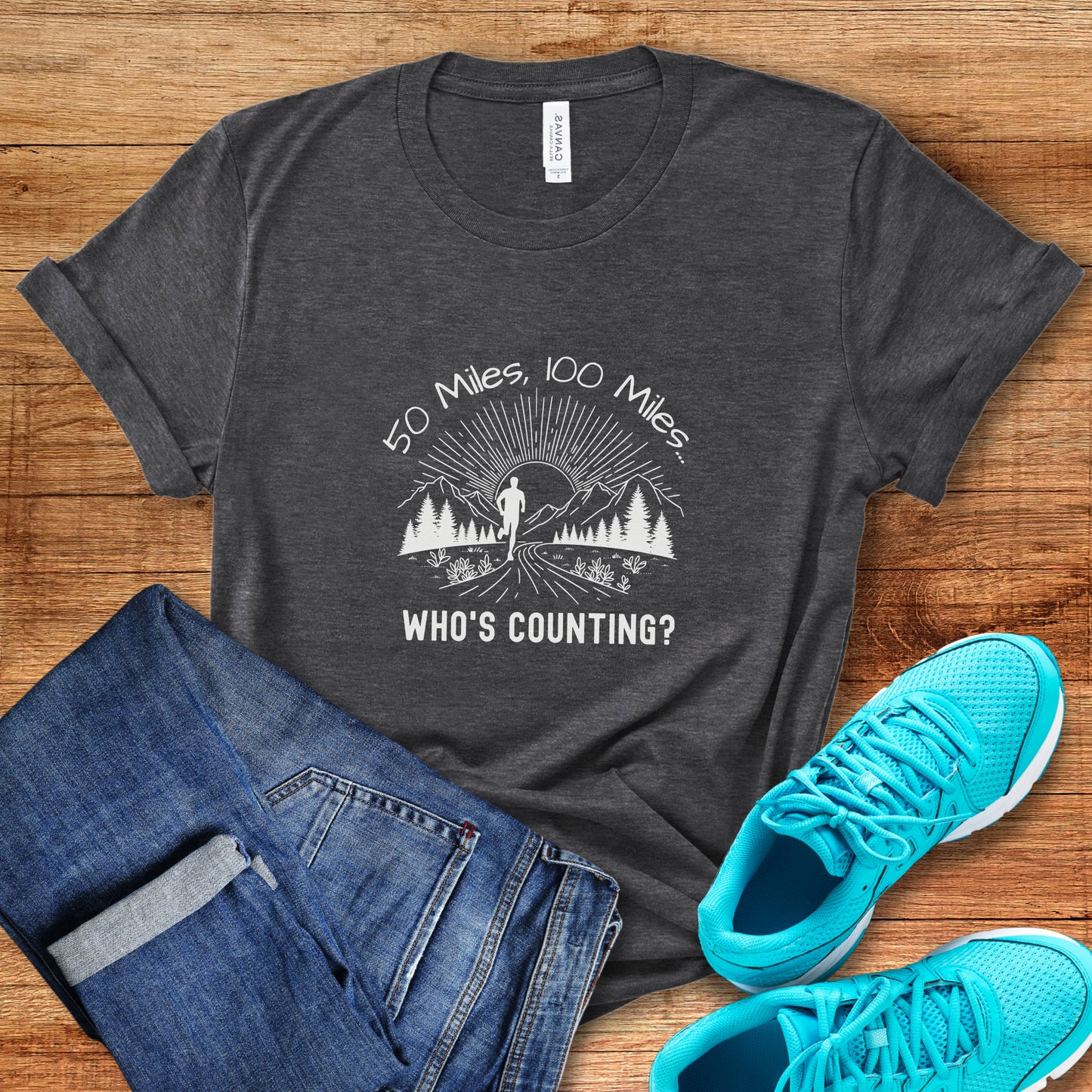 50 Miles, 100 Miles Tee