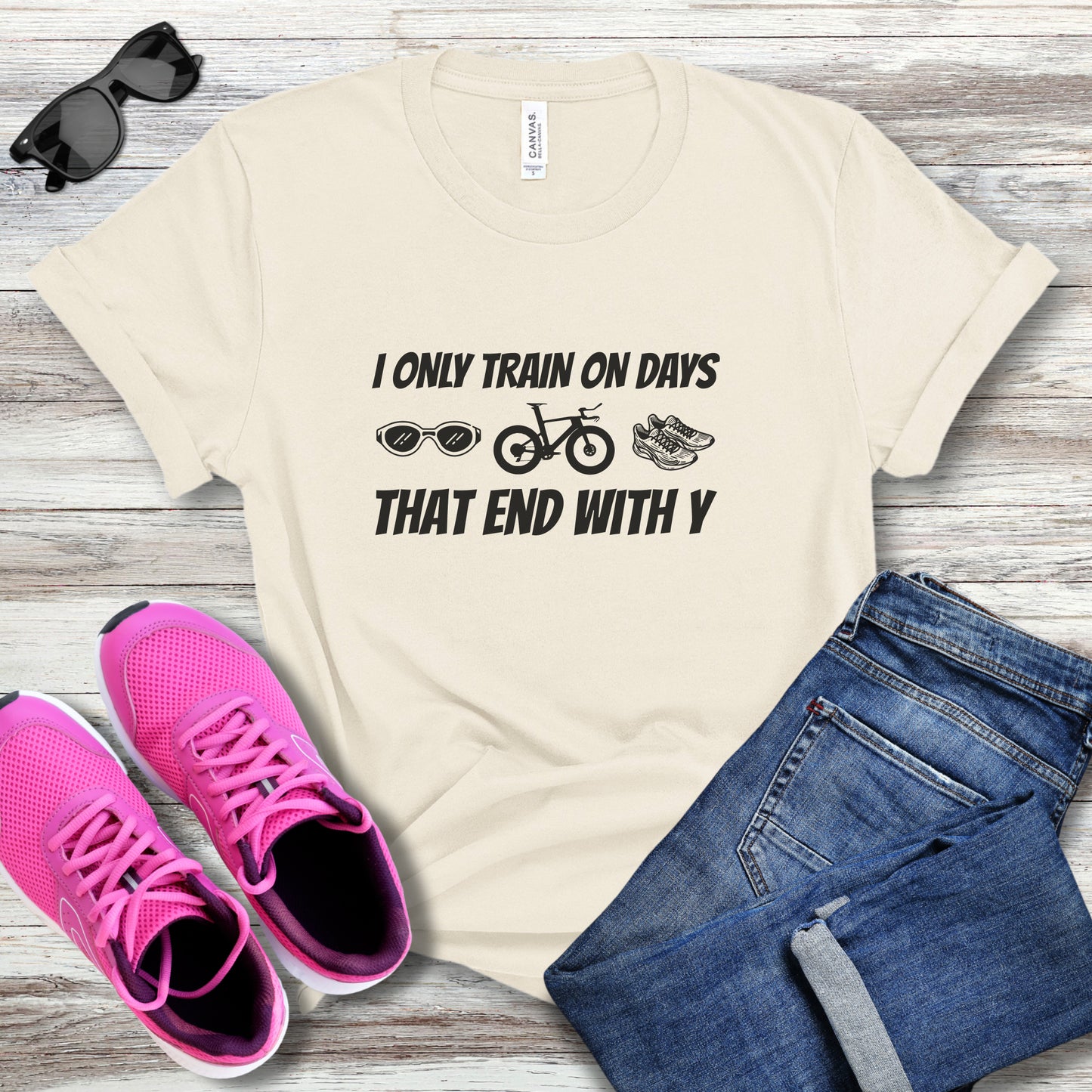 End With Y Tri Bike Tee