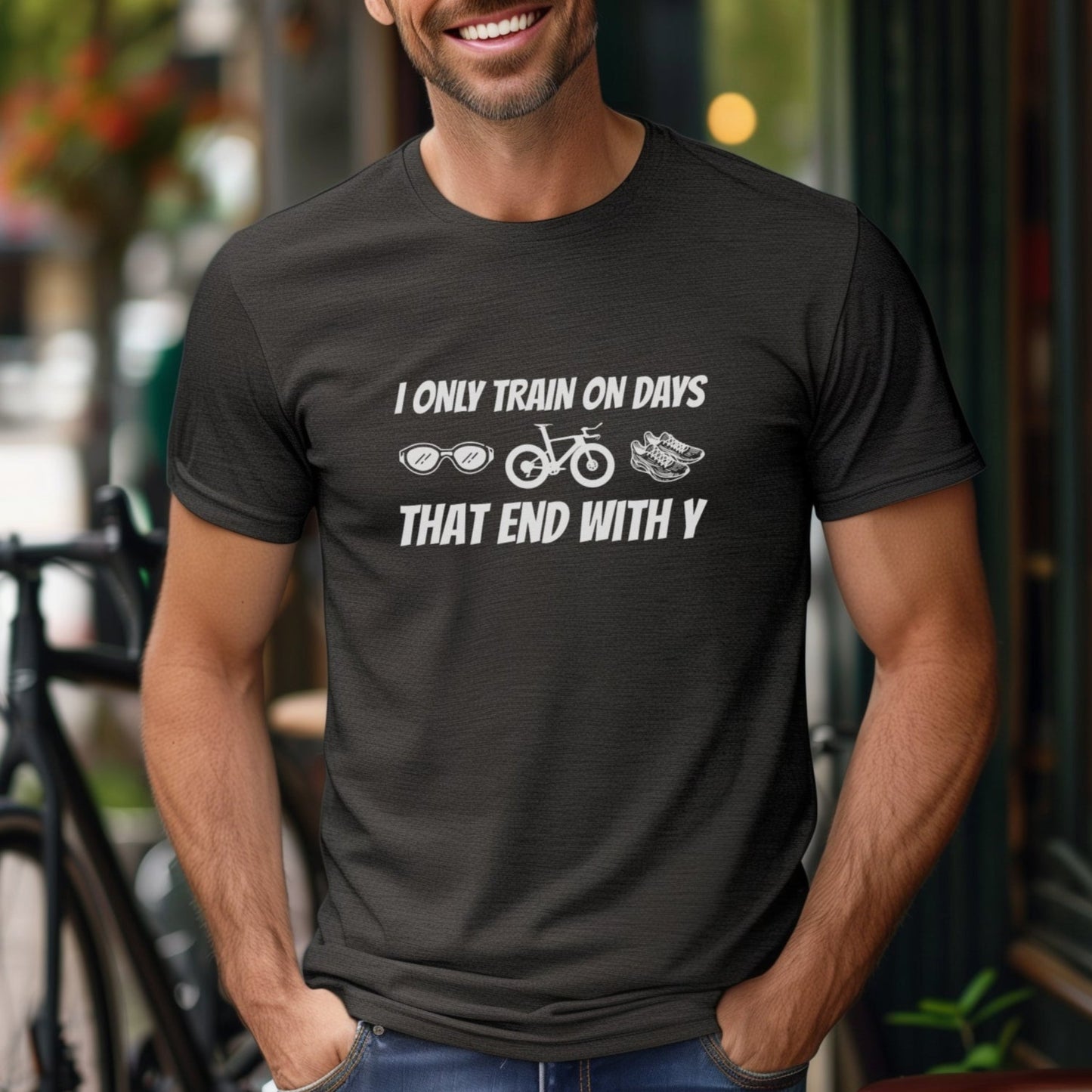 End With Y Tri Bike Tee