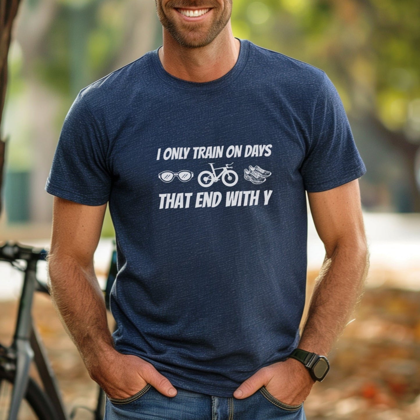 End With Y Tri Bike Tee