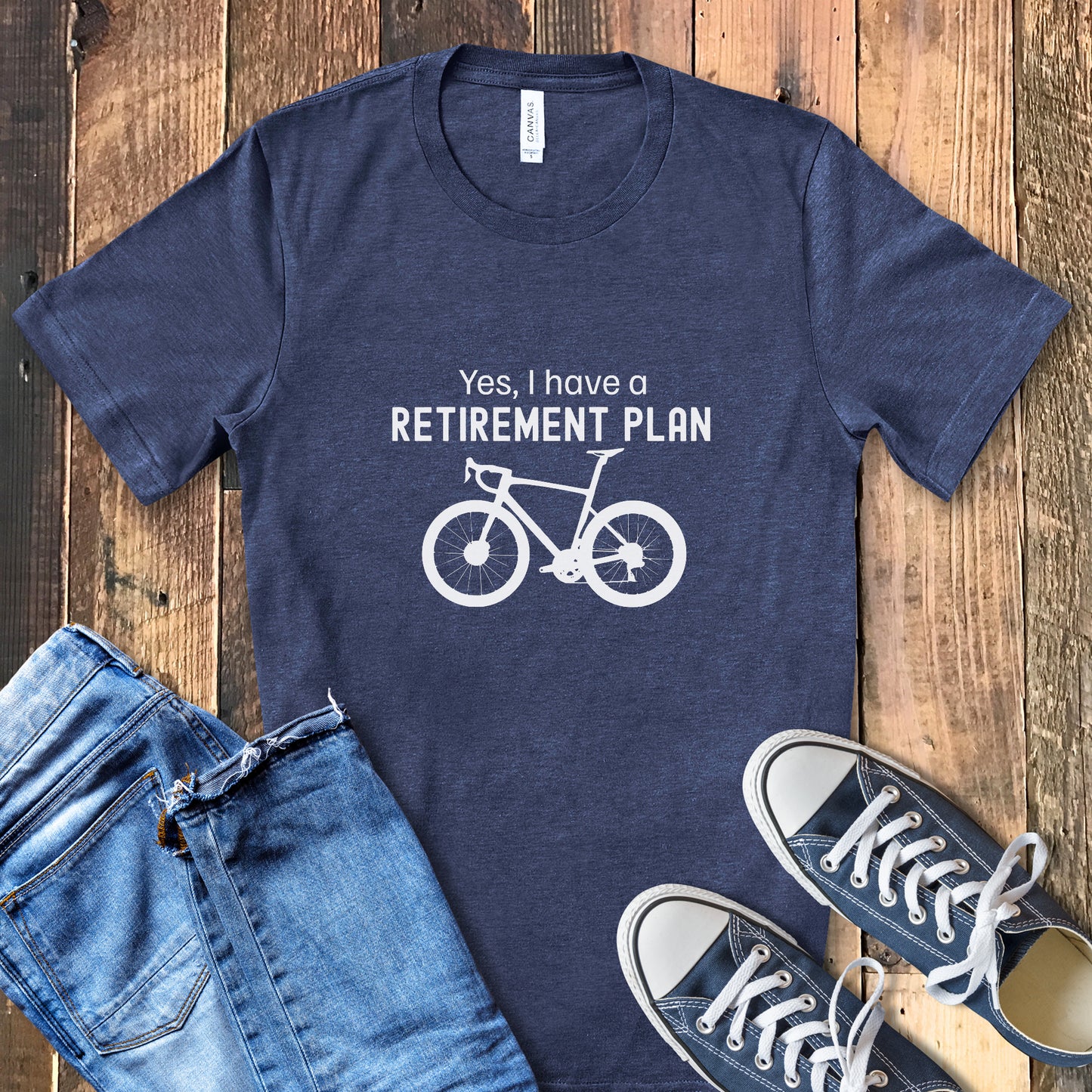 Retirement Plan Cyclist Tee