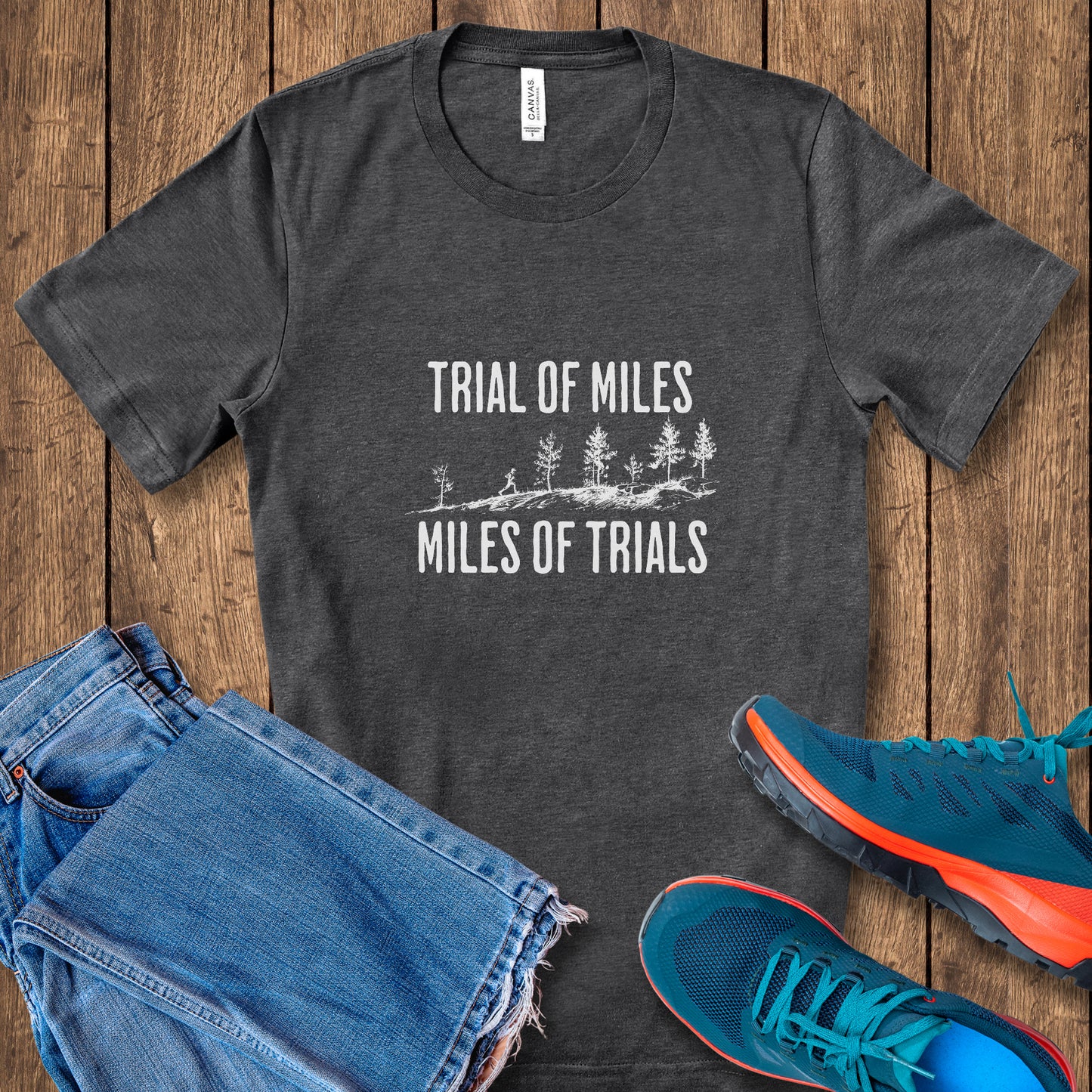 Trial of Miles Runner Tee