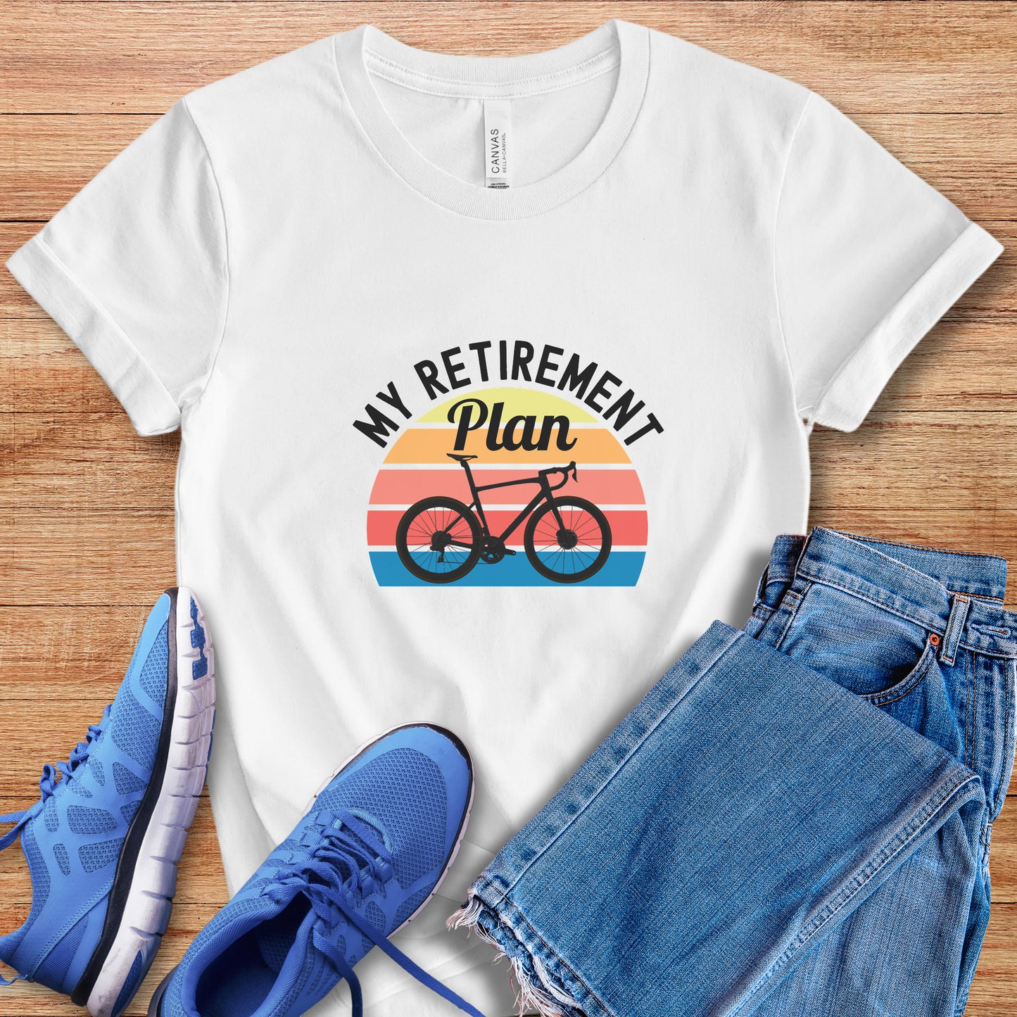 Retirement Plan Sunet Tee