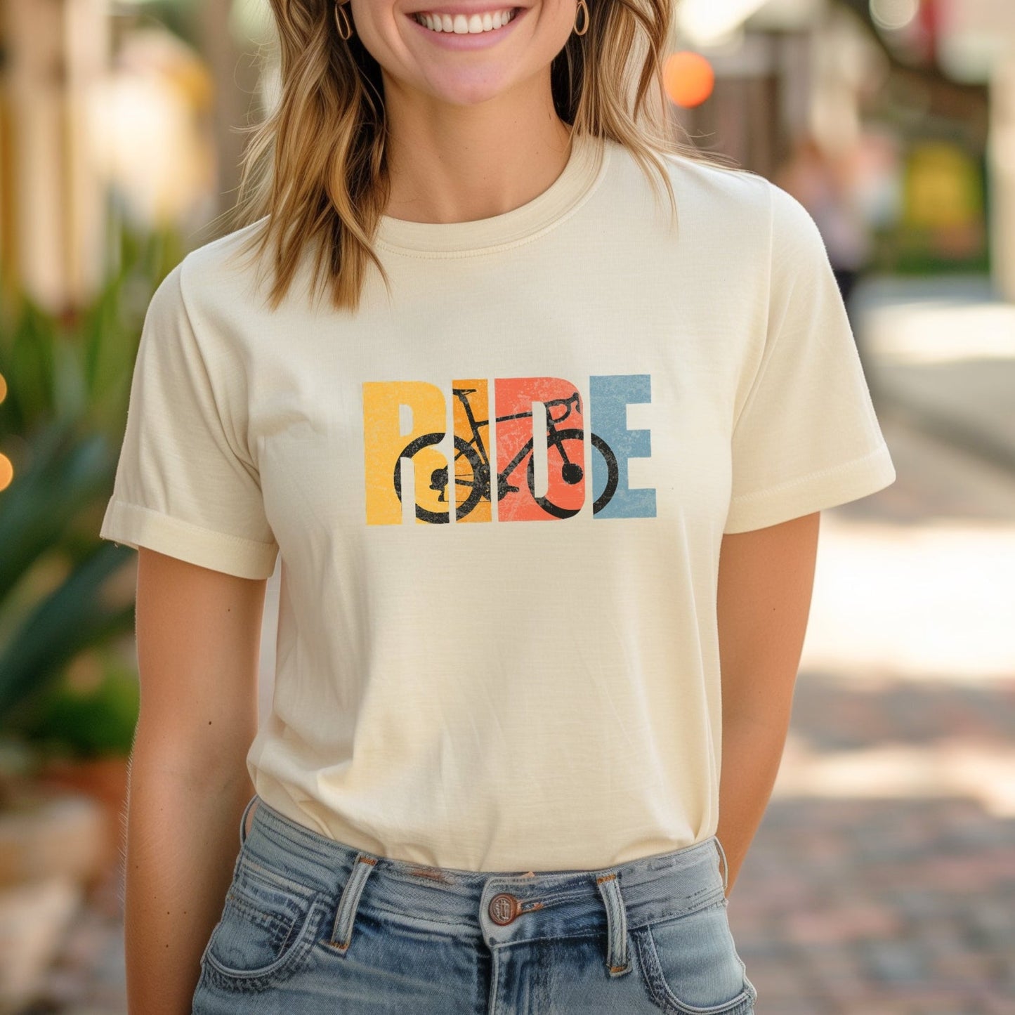 Retro Ride Road Bike 1 Tee