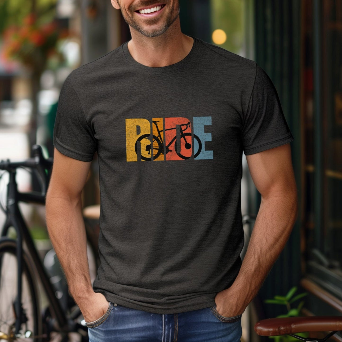 Retro Ride Road Bike 1 Tee