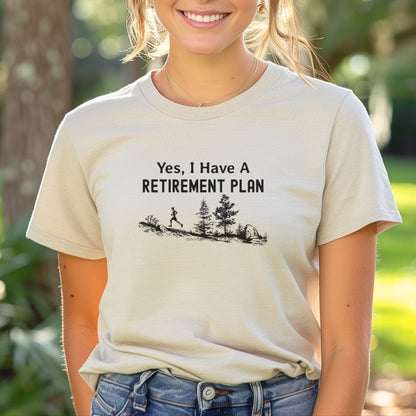 Retirement Trail Runner Tee