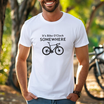 Bike O'Clock Somewhere Tee