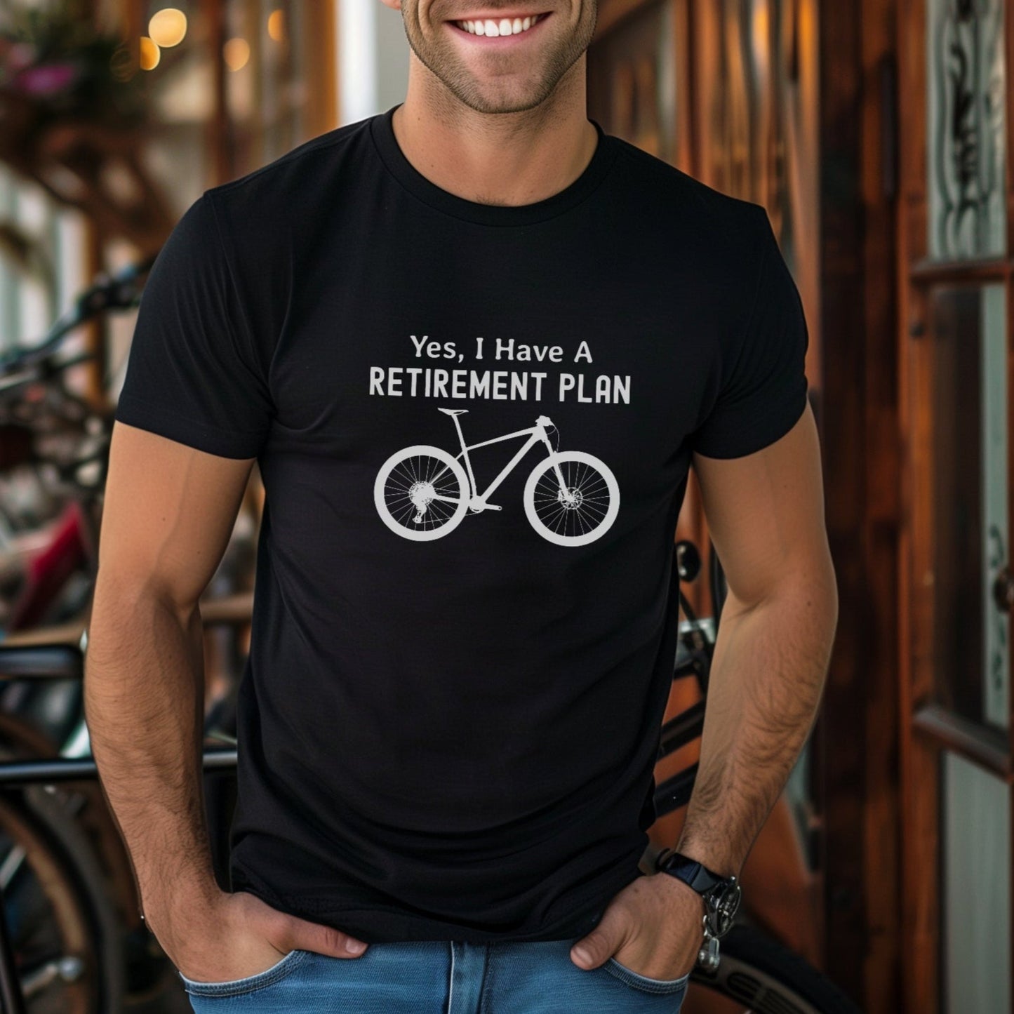 Retirement Plan MTB Tee