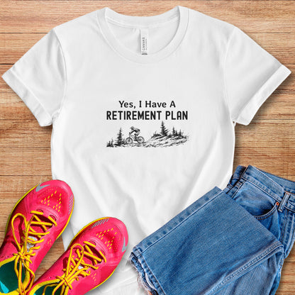 Retirement Plan MTB Rider Tee