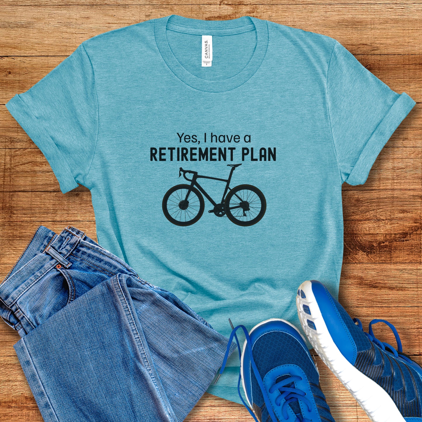 Retirement Plan Cyclist Tee