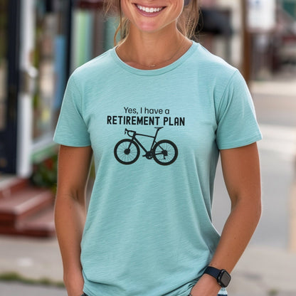 Retirement Plan Cyclist Tee