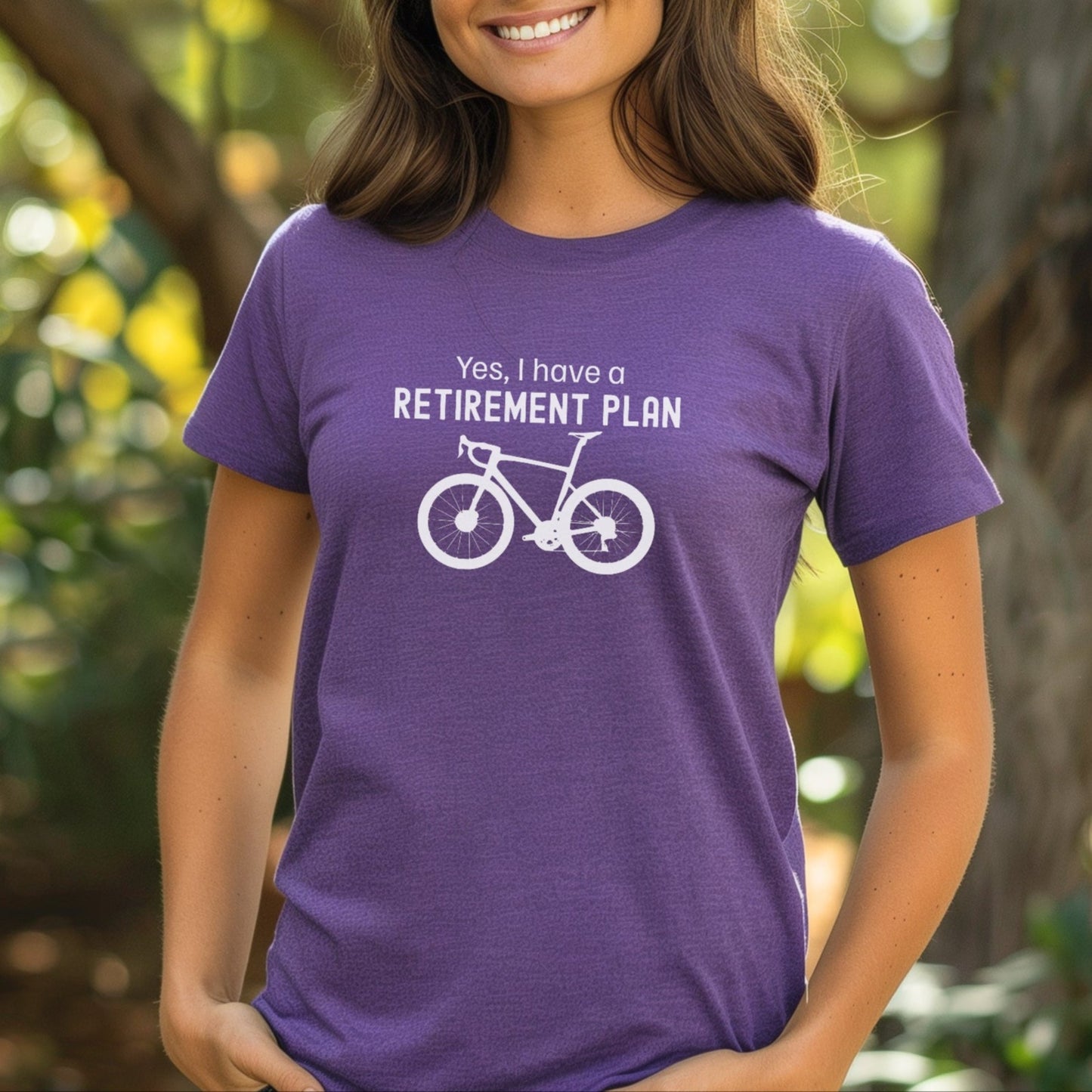 Retirement Plan Cyclist Tee