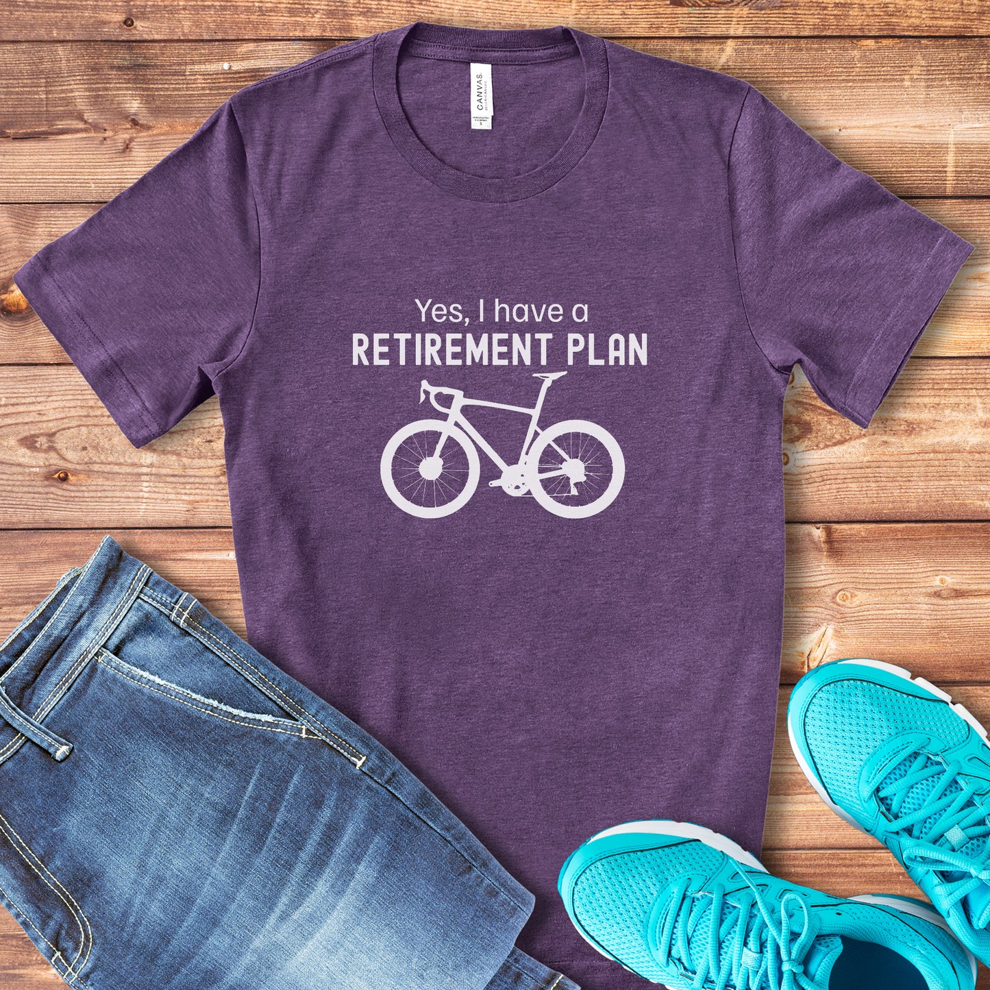 Retirement Plan Cyclist Tee