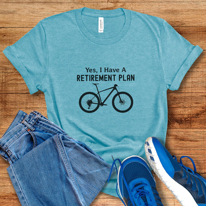 Retirement Plan MTB Tee