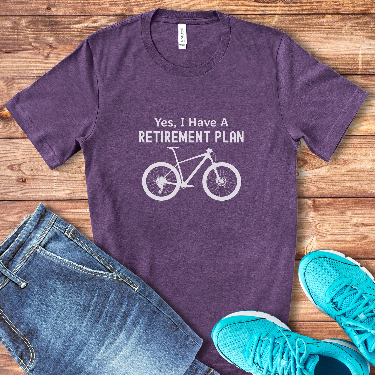 Retirement Plan MTB Tee