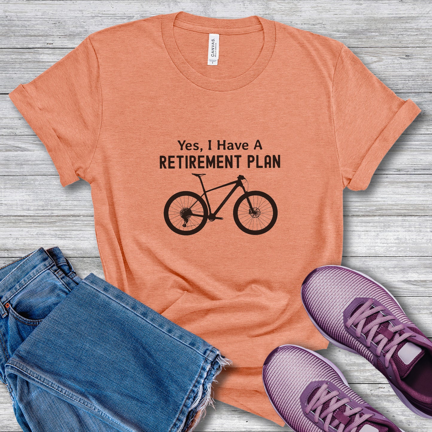 Retirement Plan MTB Tee