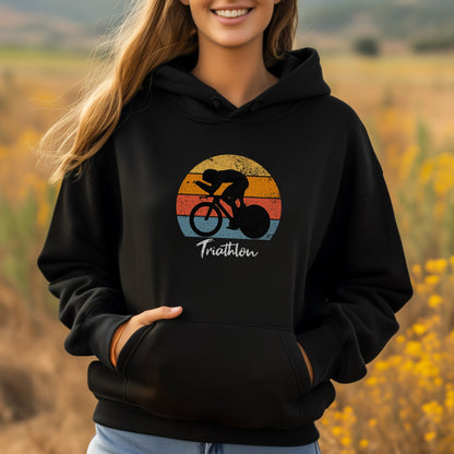 TRI Sunset Brush Script Hoodie