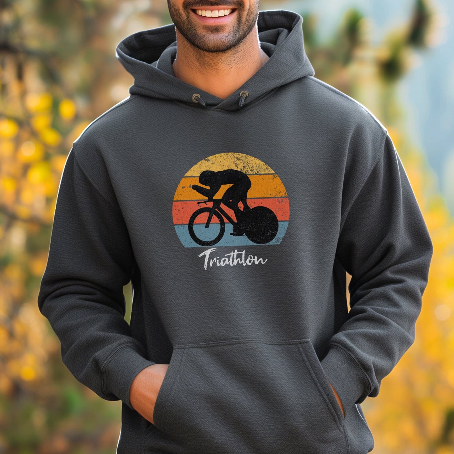 TRI Sunset Brush Script Hoodie