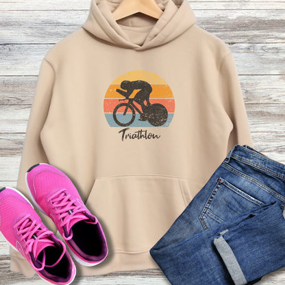 TRI Sunset Brush Script Hoodie