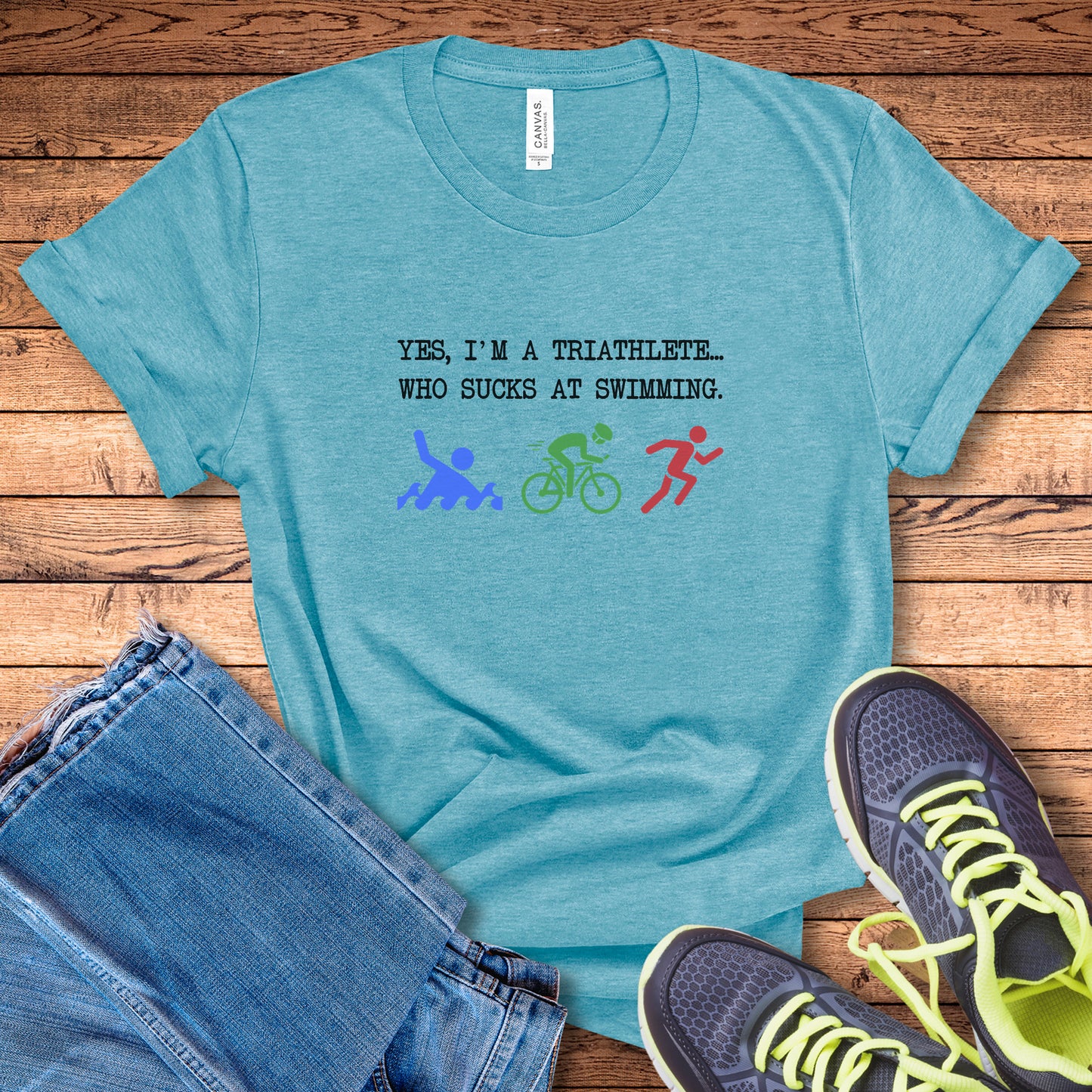 Suck At Swimming Tee