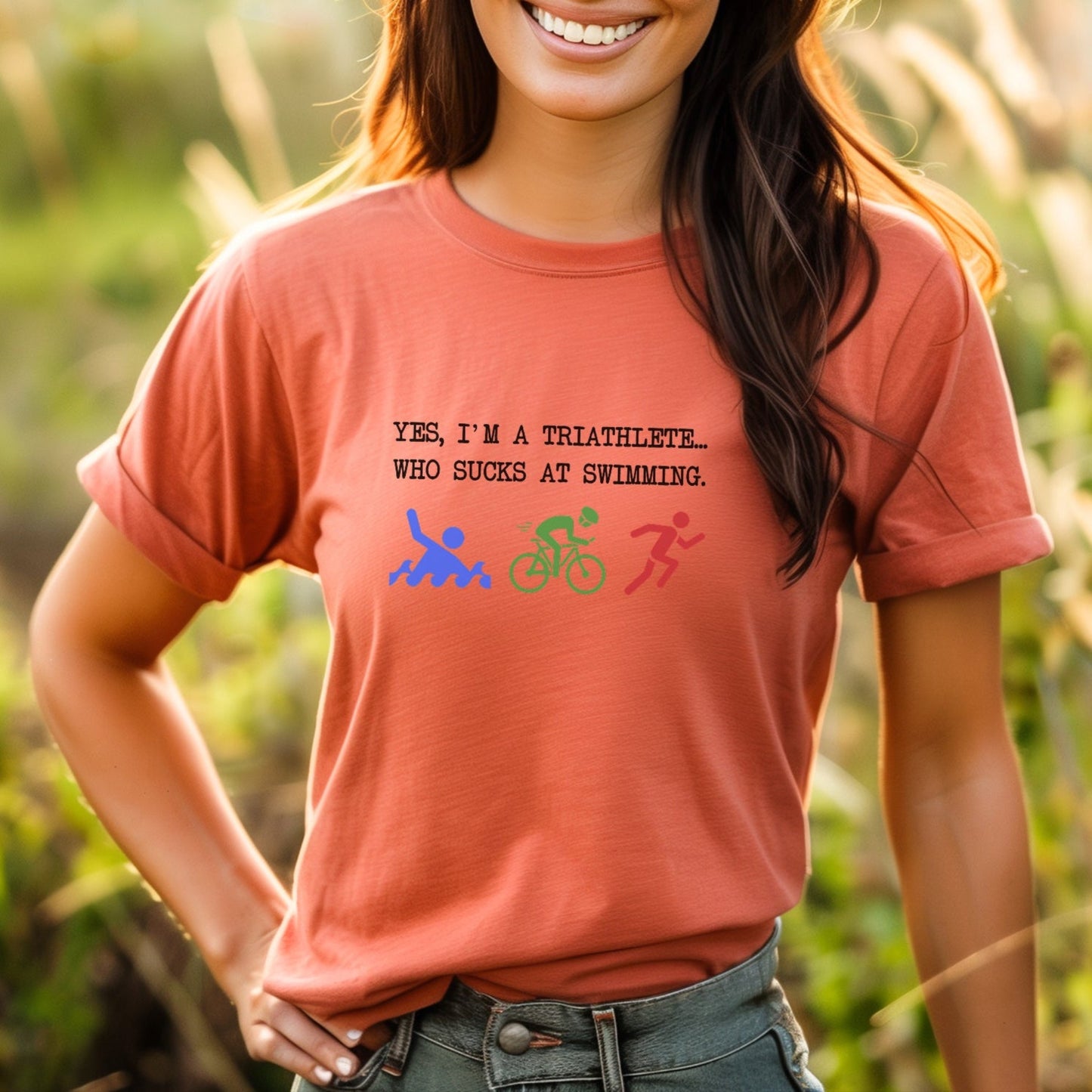 Suck At Swimming Tee