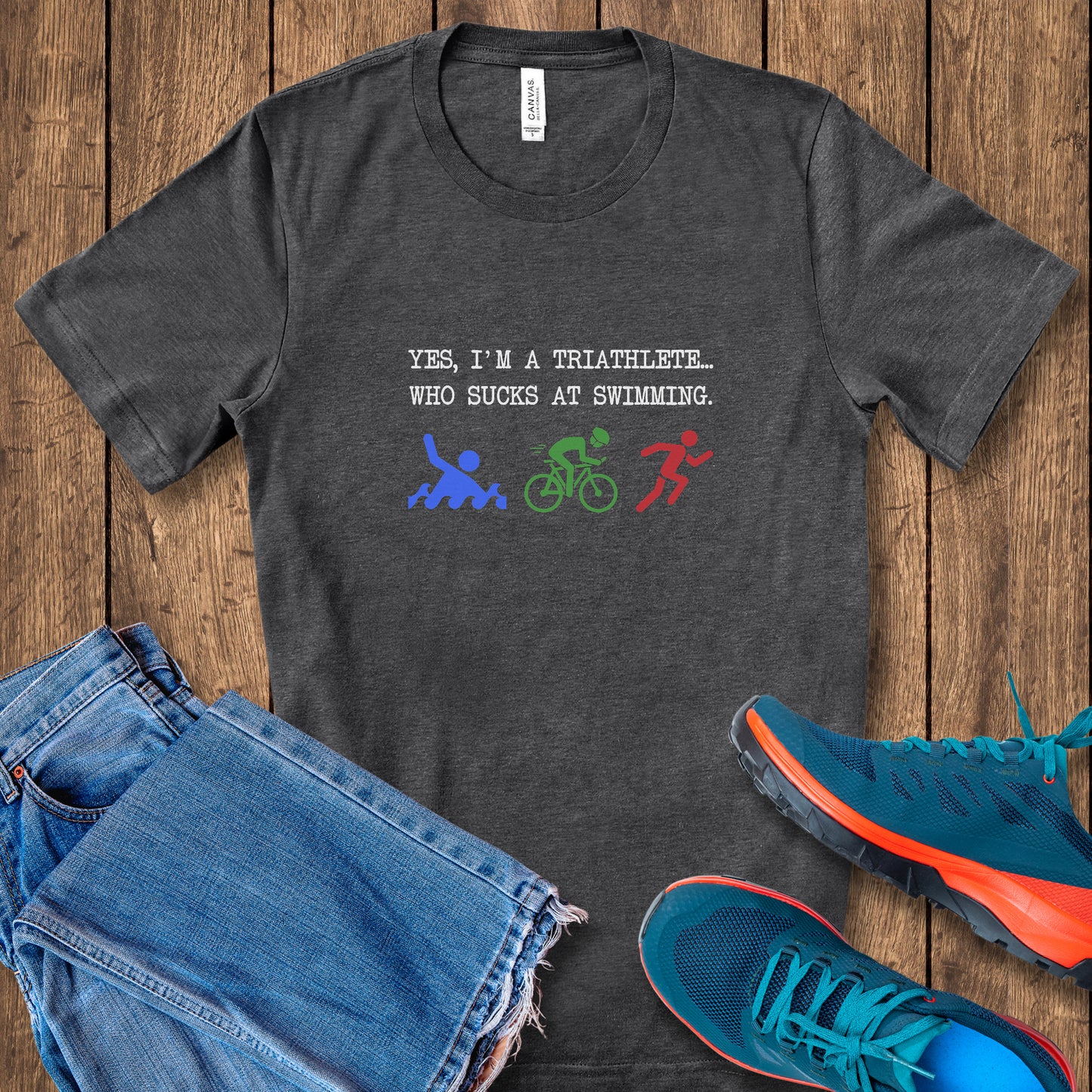 Suck At Swimming Tee