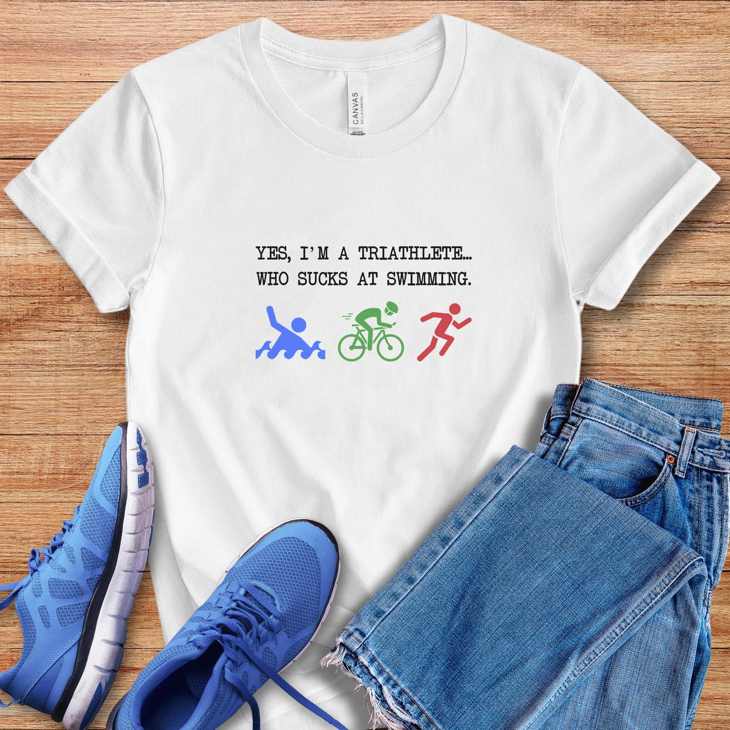 Suck At Swimming Tee