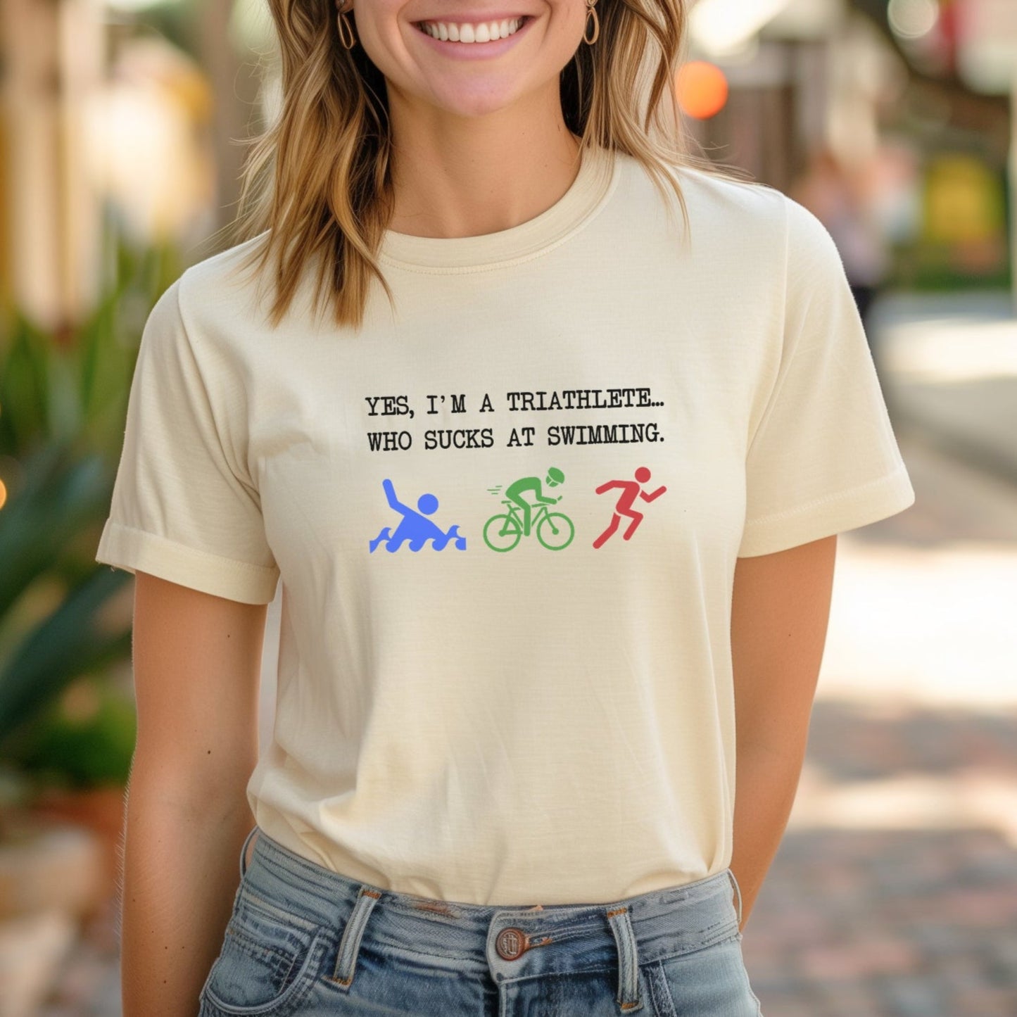 Suck At Swimming Tee