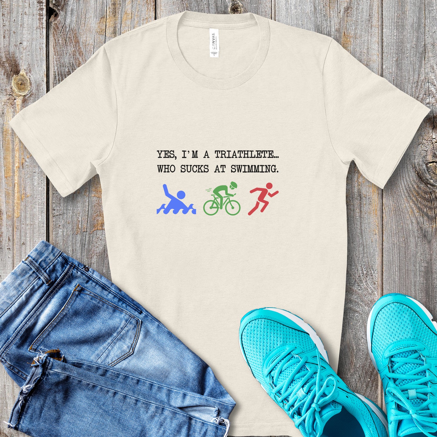 Suck At Swimming Tee