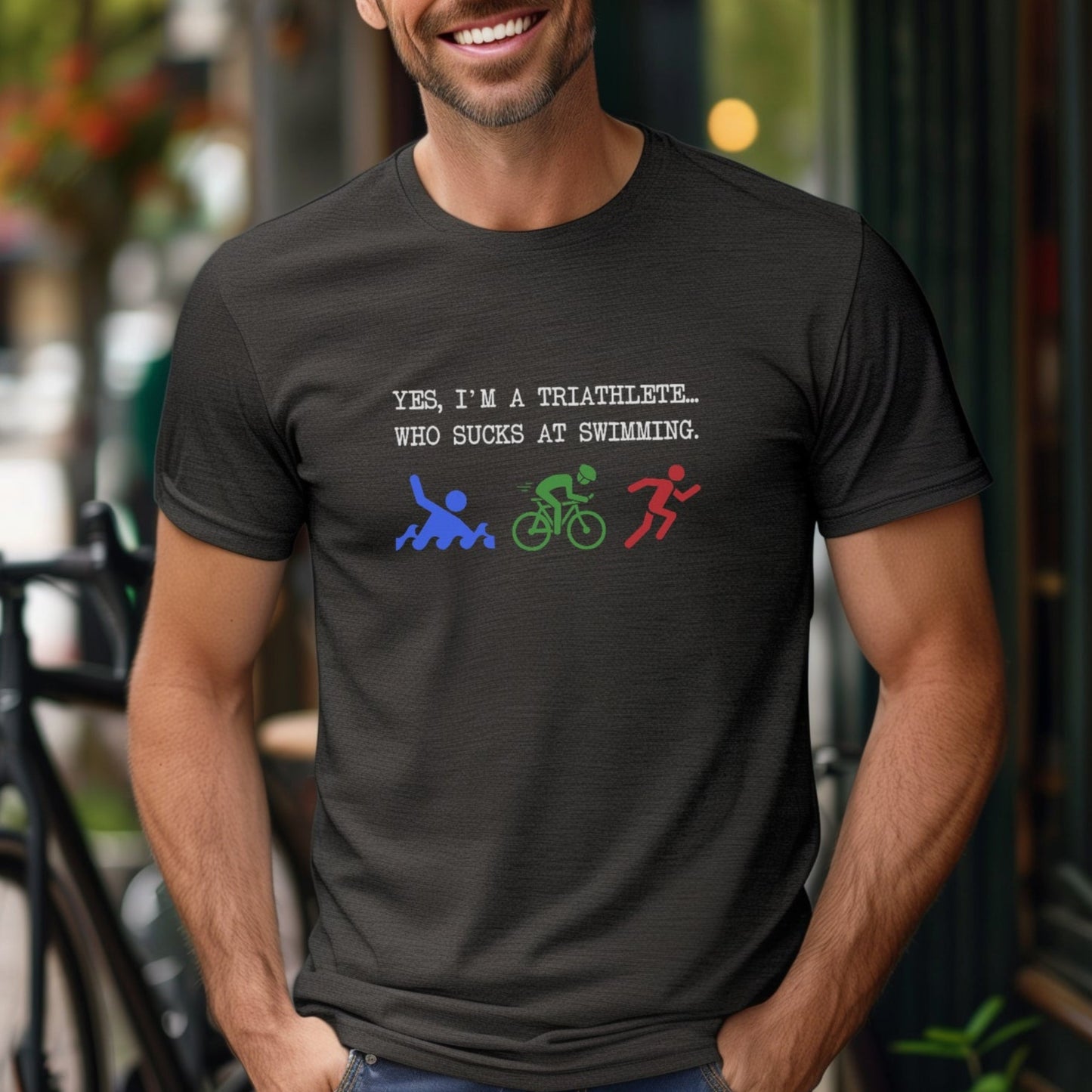 Suck At Swimming Tee