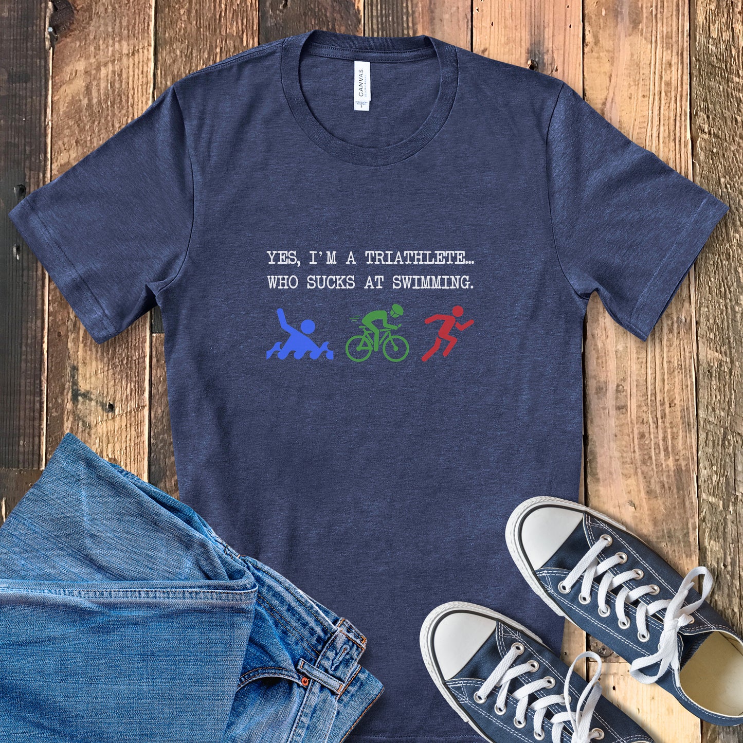 Suck At Swimming Tee