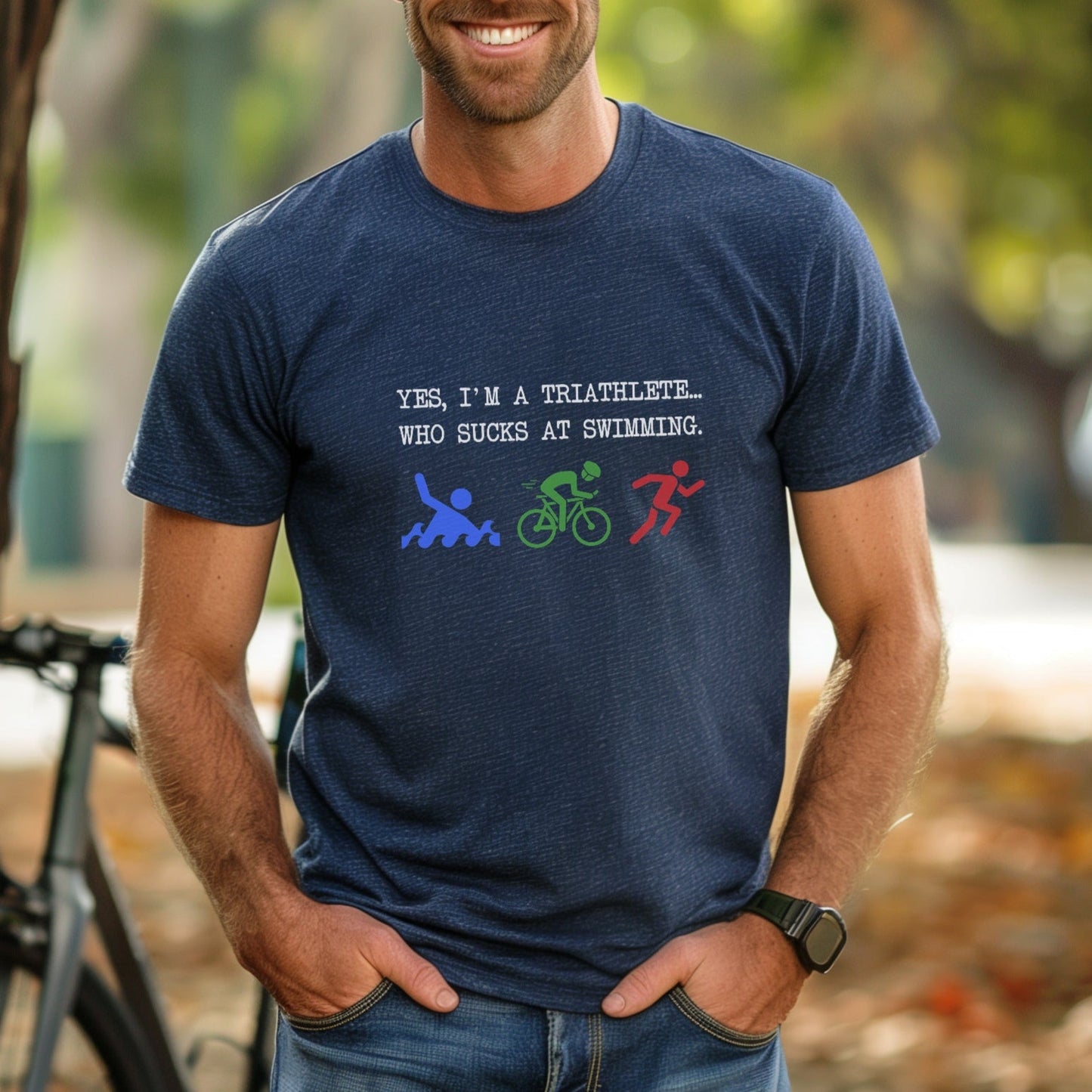 Suck At Swimming Tee