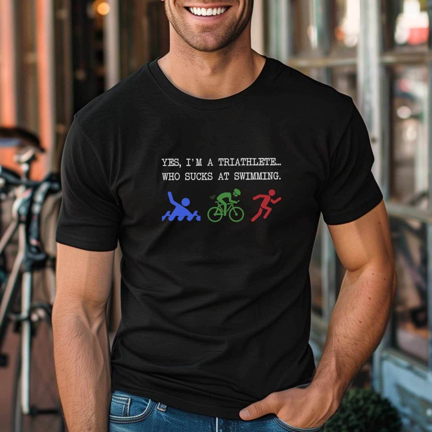 Suck At Swimming Tee