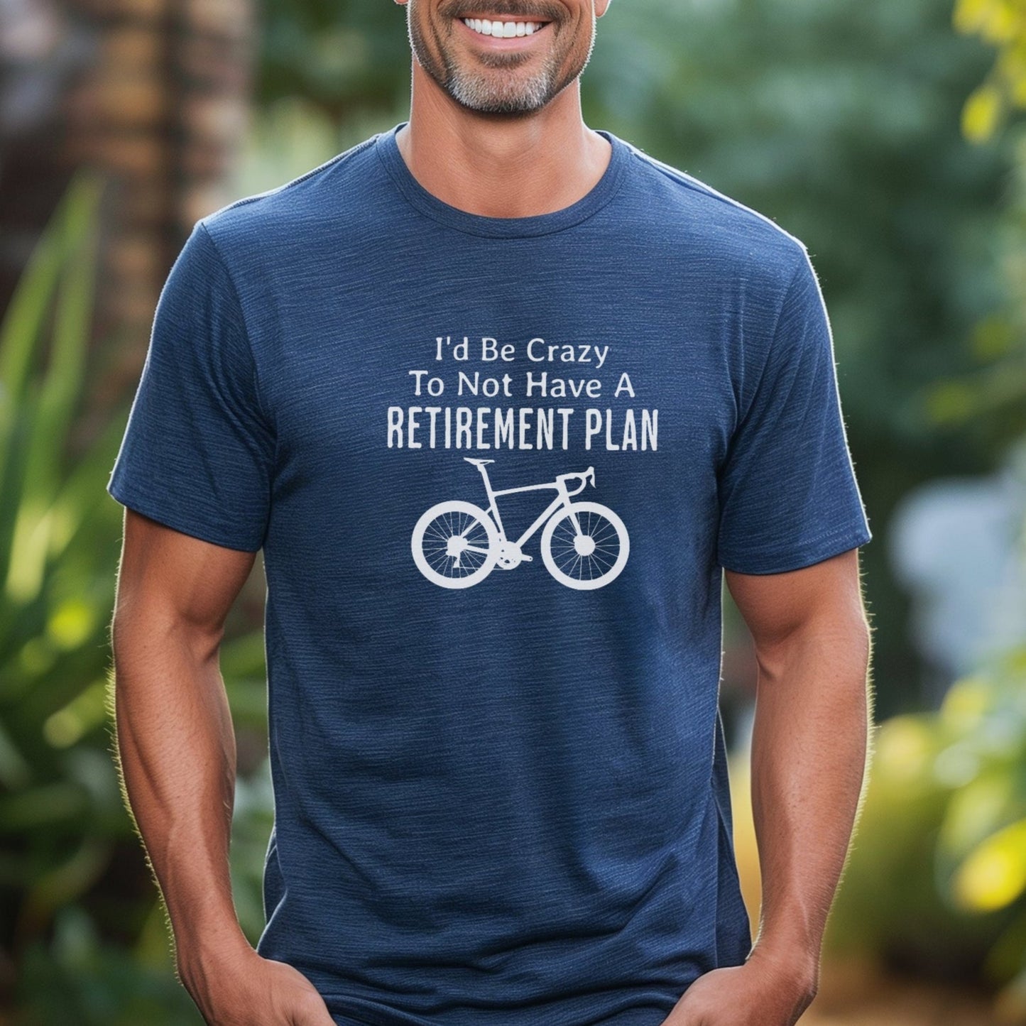 Crazy Retirement Cycling Tee