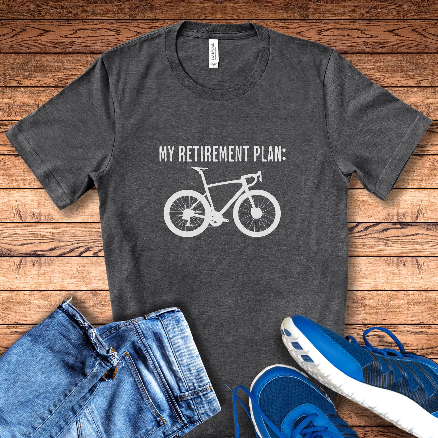 My Retirement Plan - Medium - Heather Gray
