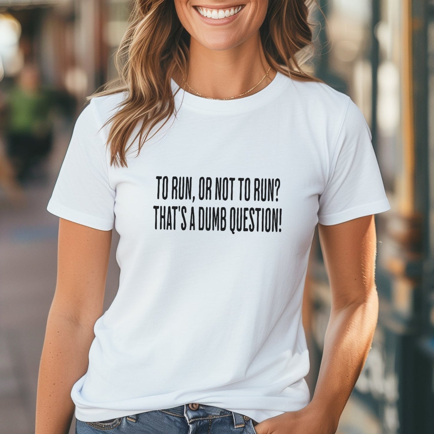 Run or Not Run Tee