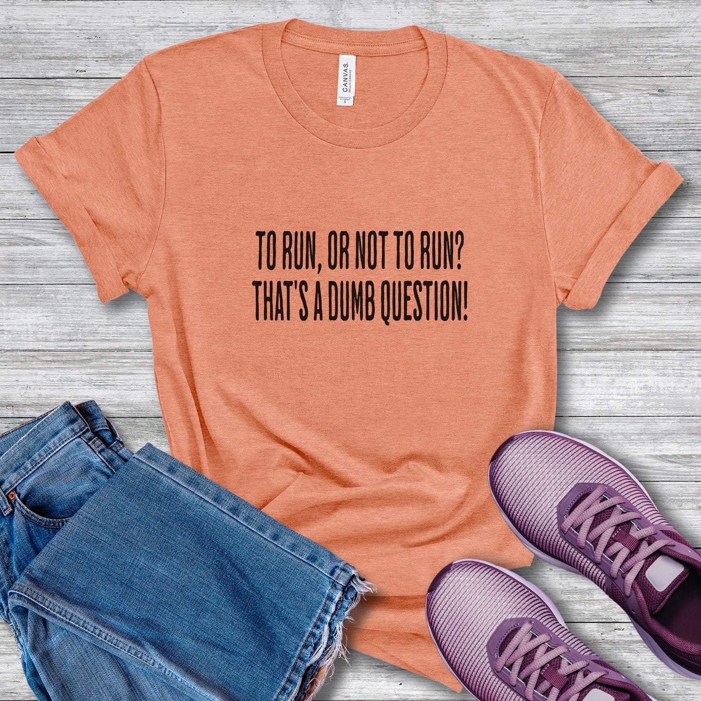 Run or Not Run Tee