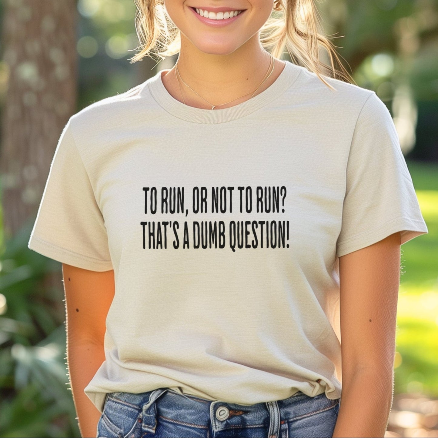 Run or Not Run Tee