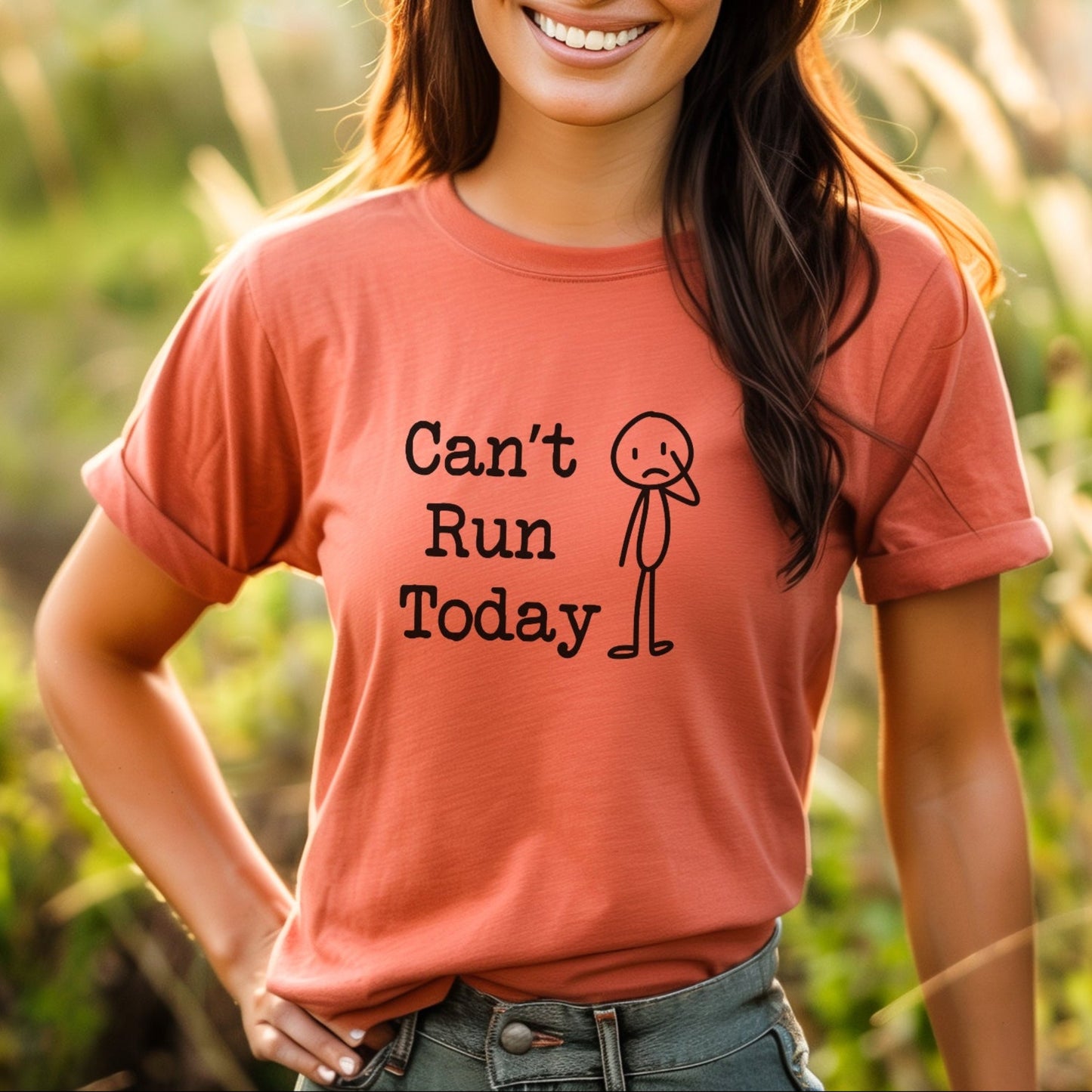 Can't Run Today Tee