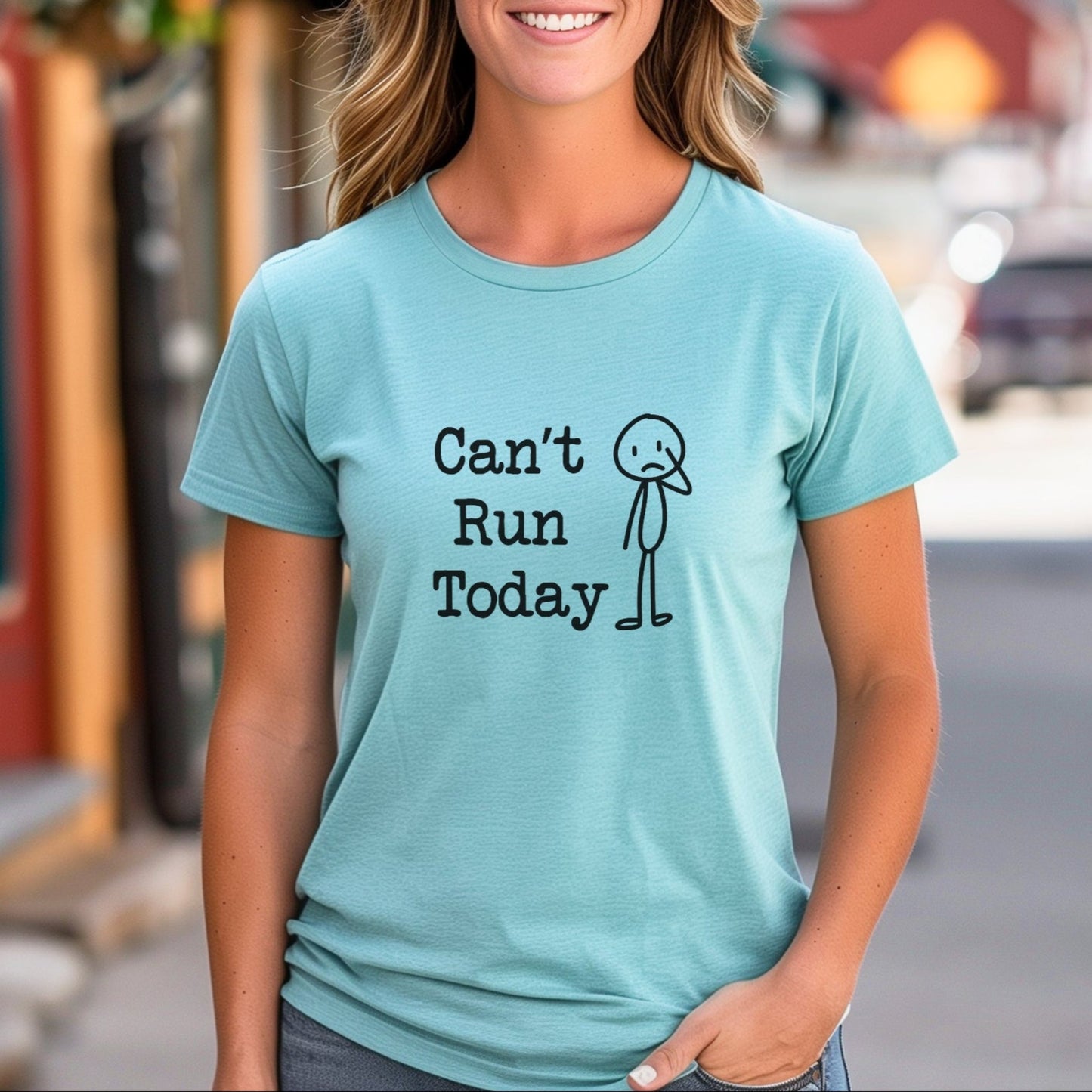 Can't Run Today Tee