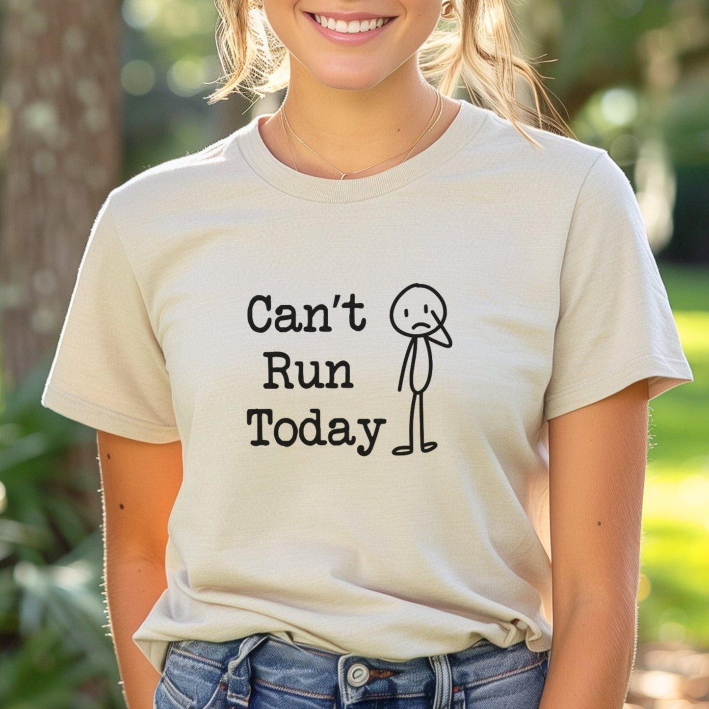 Can't Run Today Tee