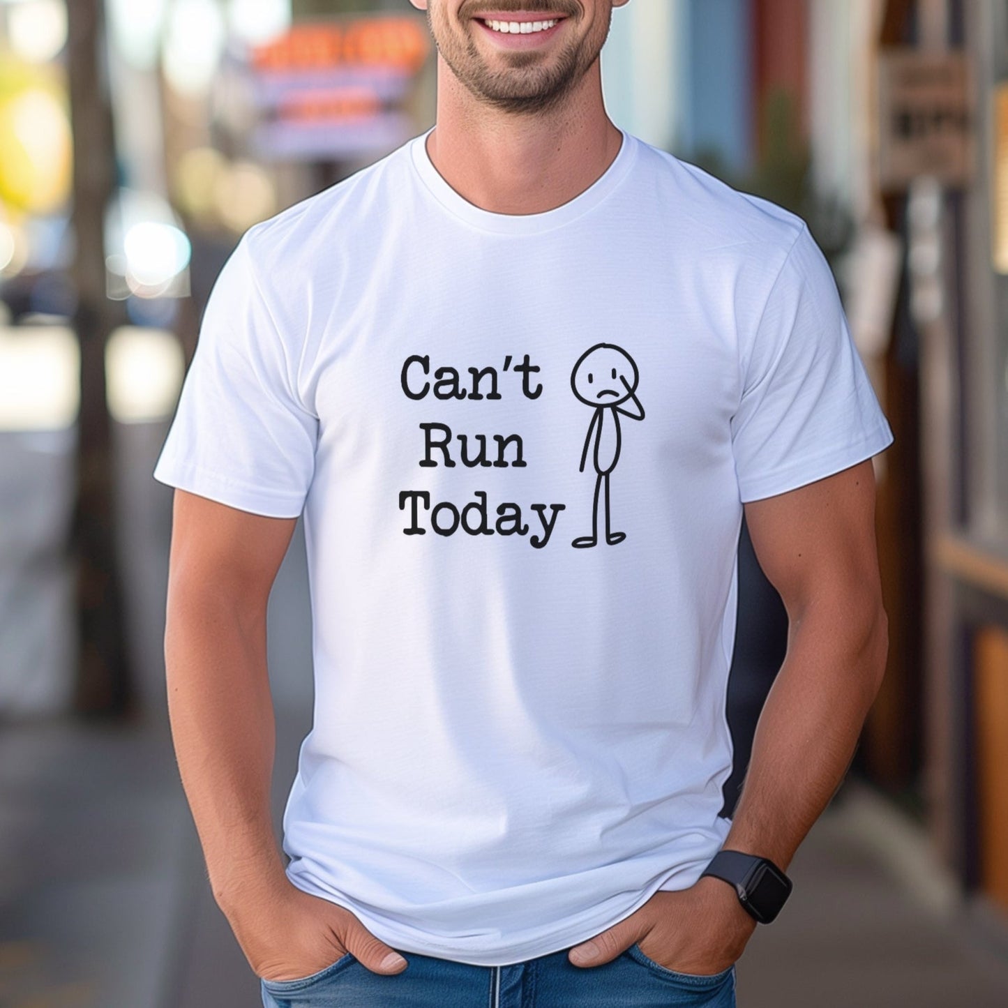 Can't Run Today Tee