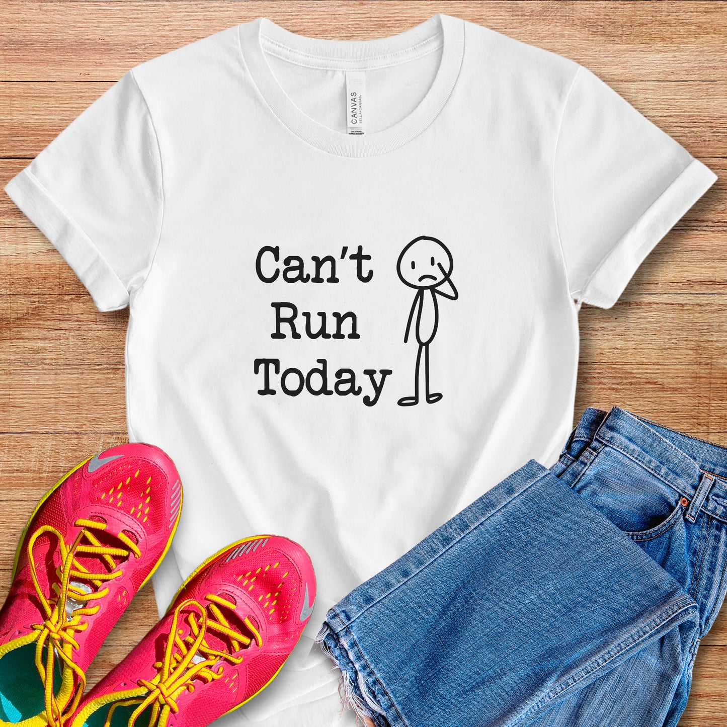 Can't Run Today Tee