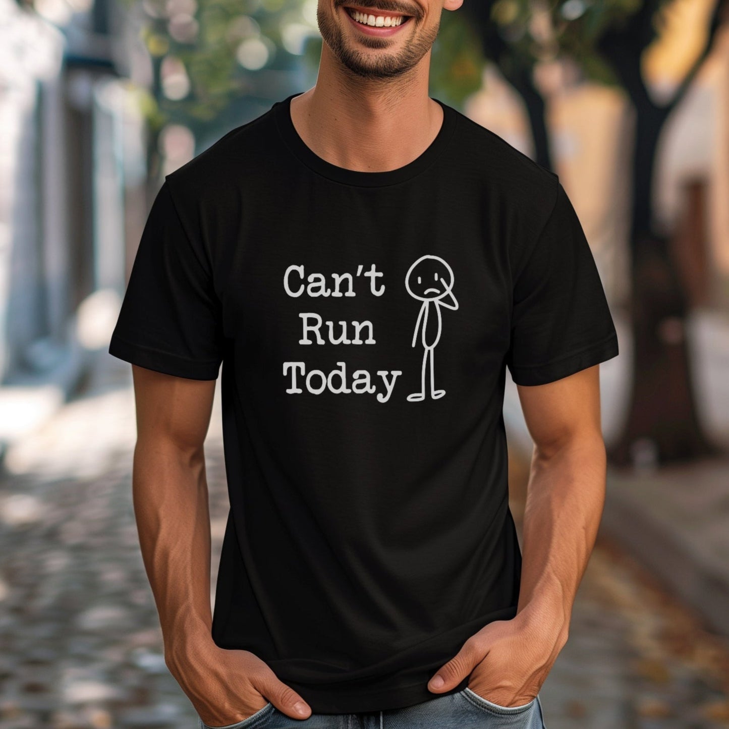 Can't Run Today Tee