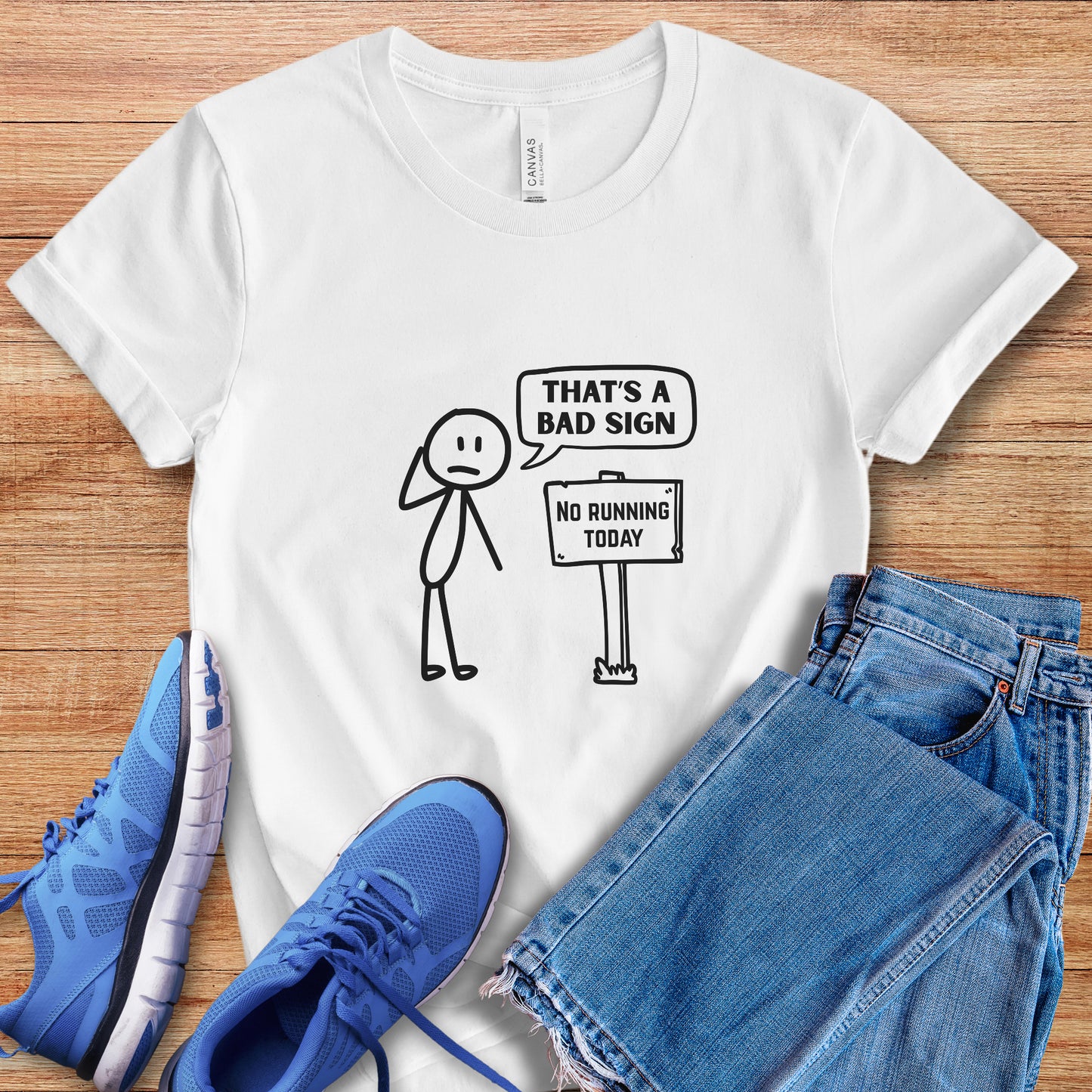 Bad Sign Running Tee