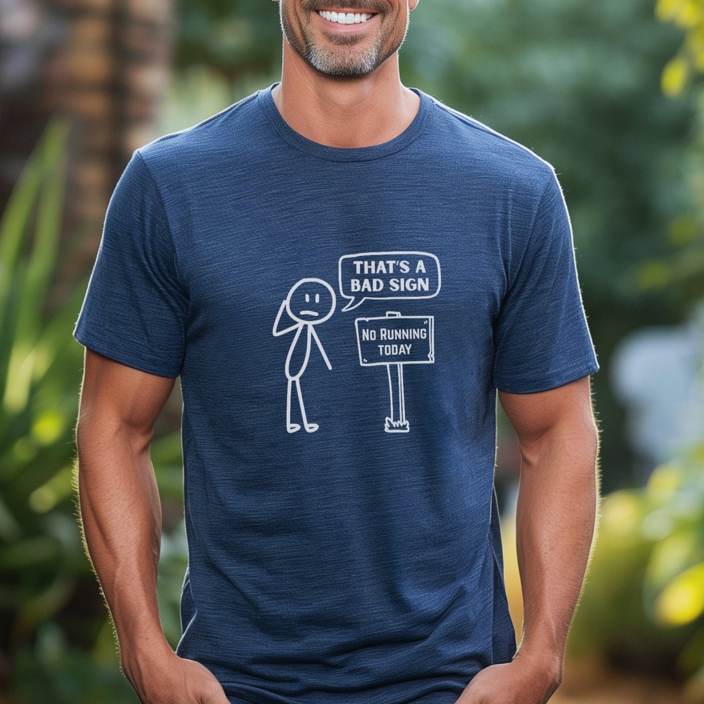 Bad Sign Running Tee