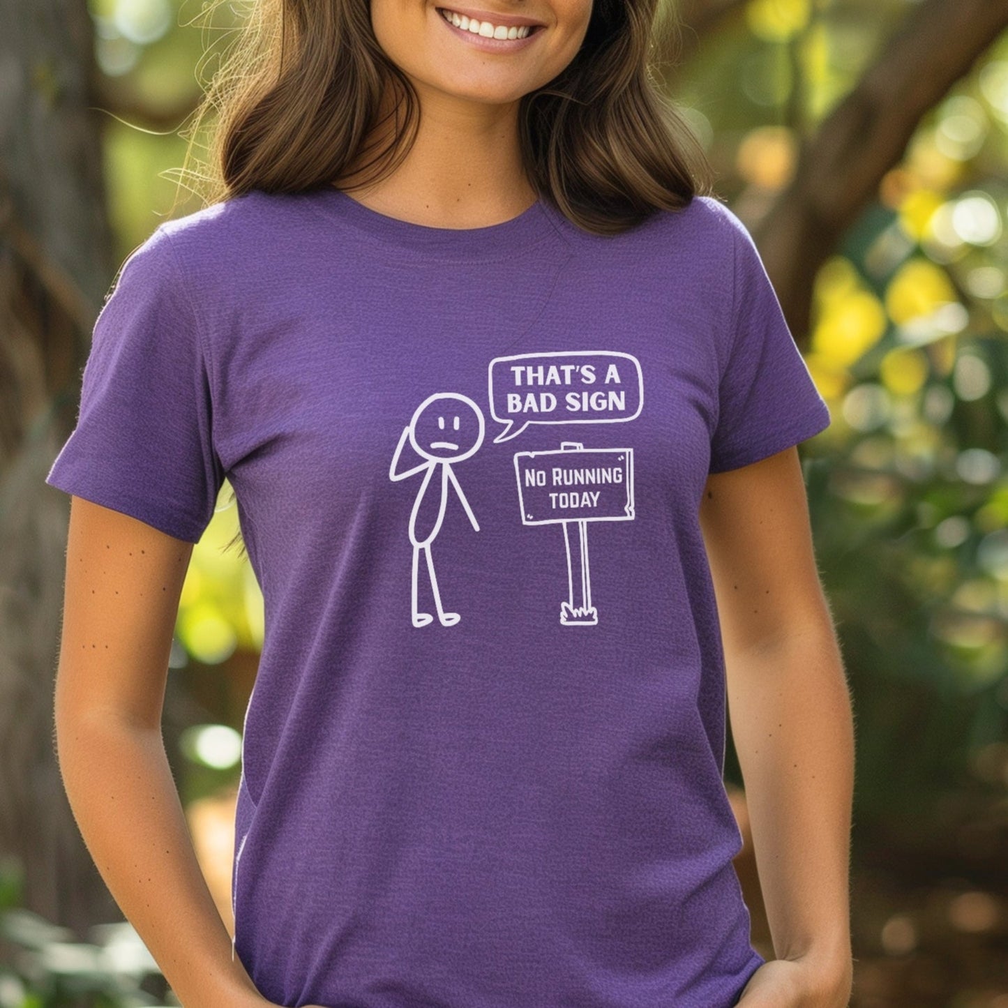 Bad Sign Running Tee