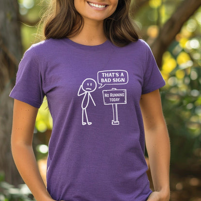 Bad Sign Running Tee