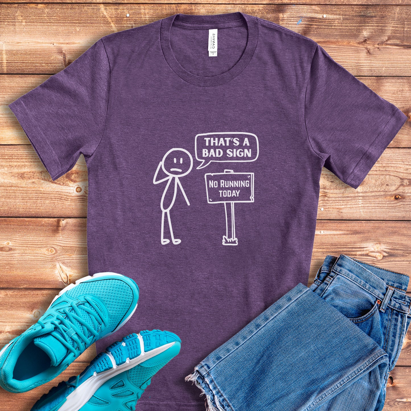 Bad Sign Running Tee